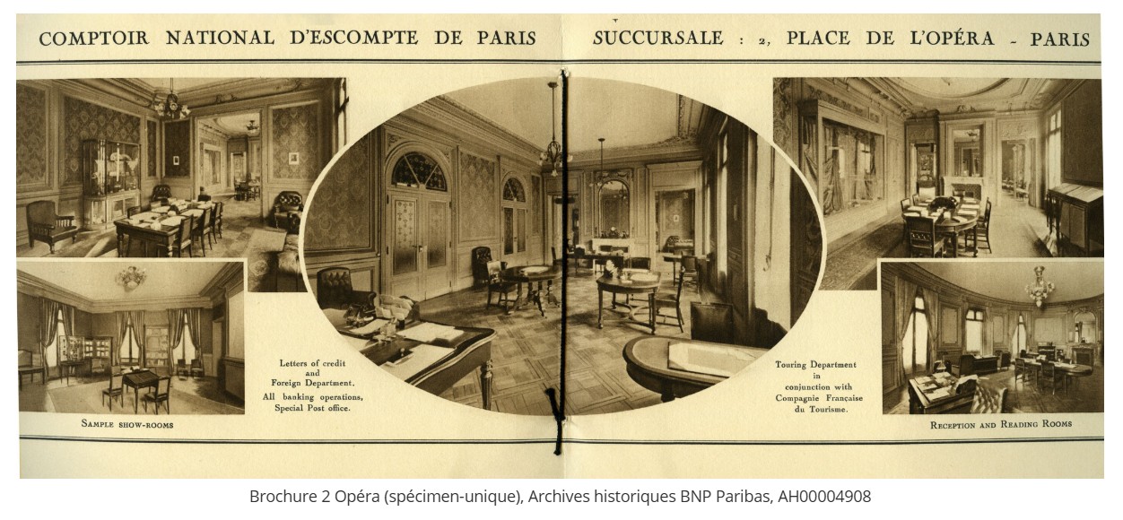 Brochure 2 Opéra (spécimen-unique), Archives historiques BNP Paribas, AH00004908